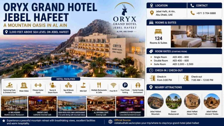 Oryx Grand Hotel Jebel Hafeet